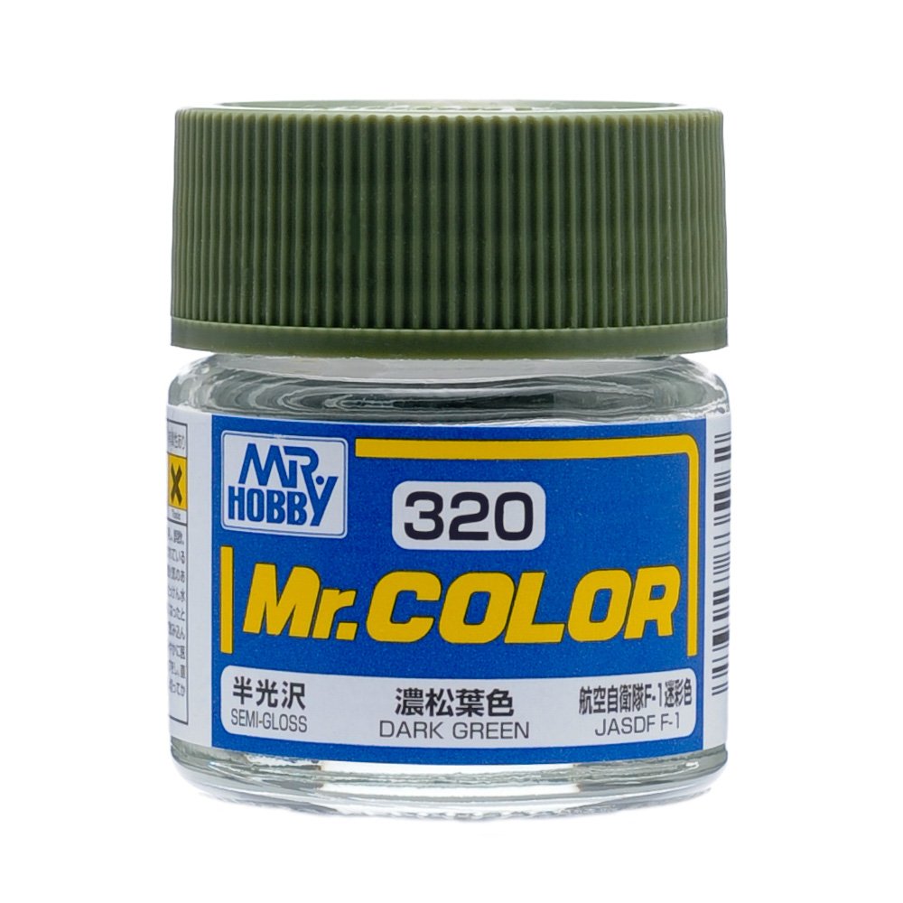 Amazon.com: GSI Creos - C320 Semi Gloss Dark Green (10ml), Mr