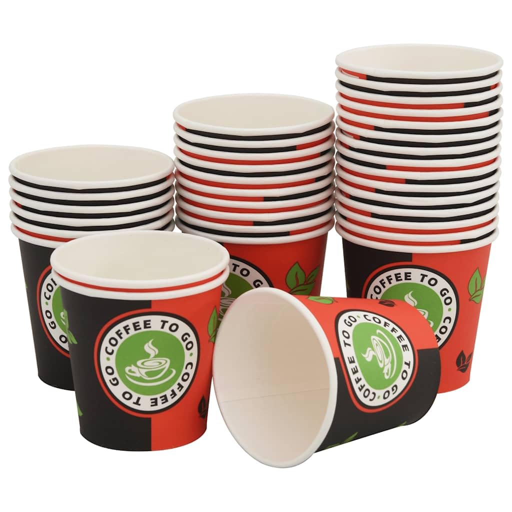 1000 bicchieri da caffè usa e getta da 120 ml, bicchieri di carta per bevande calde e fredde