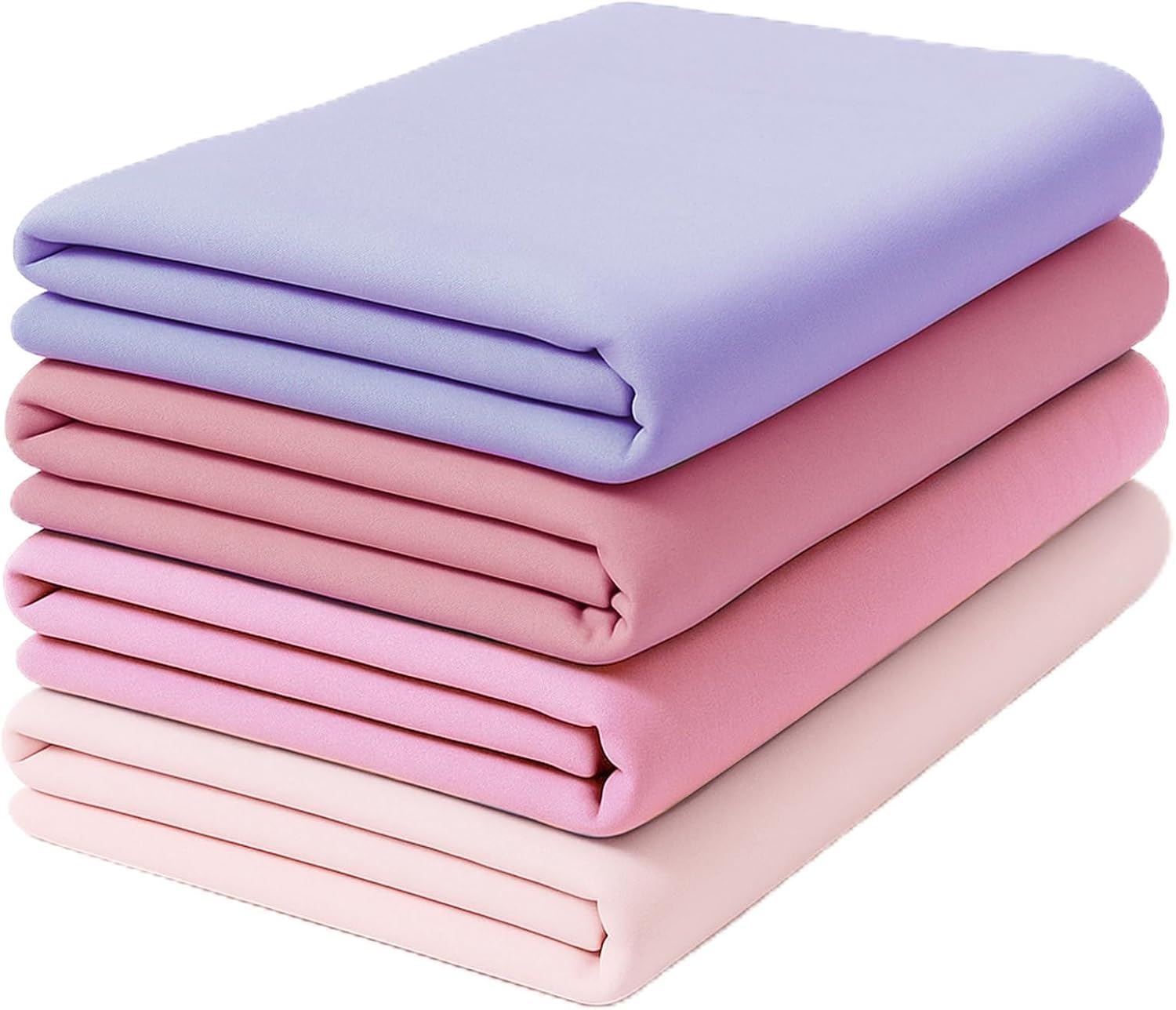 Premium 4-Pack Swaddle Blankets for Babies-Soft Lightweight 47″x47″ Receiving Blanket, for Swaddling, Newborn Essentails