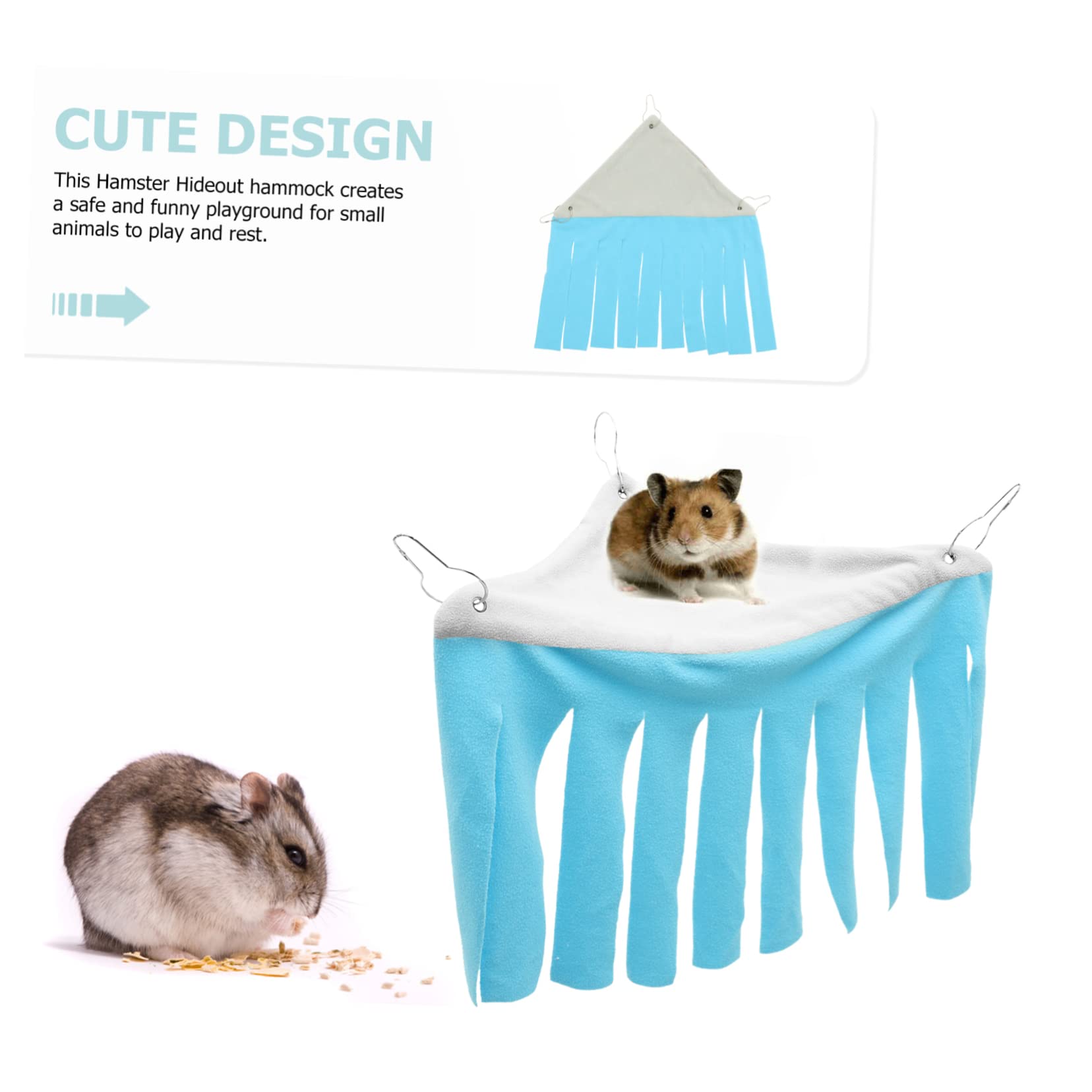 POPETPOP 4stücke Hamster-hängematte Für Kleintiere Atmungsaktives Versteck Für Kaninchen Meerschweinchen Und Andere Haustiere Eckzelt Für Käfige Und Neon