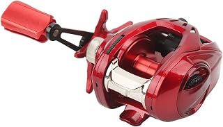 Carrete de Pesca Gota de Agua Ligero para Pesca de Lanzamiento Largo y Spinning Metal 1 Unidad