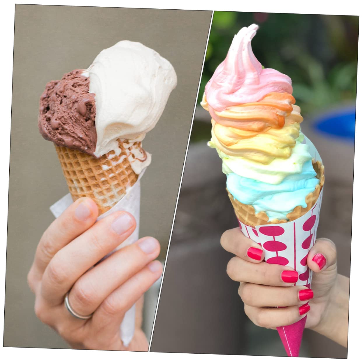 Amazon.co.jp: 10 アイス クリーム ペン ワッフル メーカー