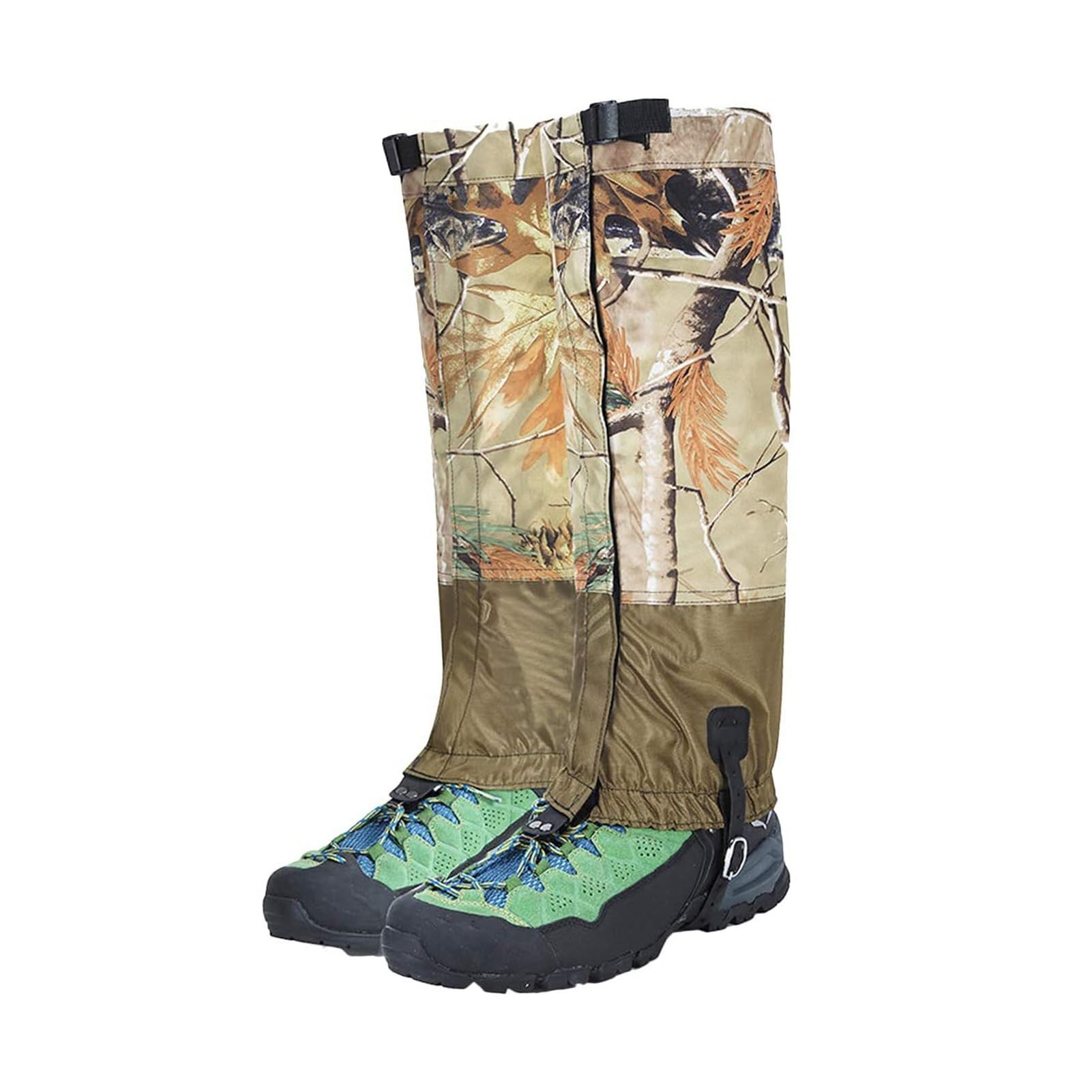 Guêtres De Jambe, Guêtres De Serpent For La Chasse, Tissu Composite Imperméable Et Respirant, Randonnée, Marche, Course D'orientation, Alpinisme, Escalade, Chasse, Aventure En Plein Air Sur Neige Ou H