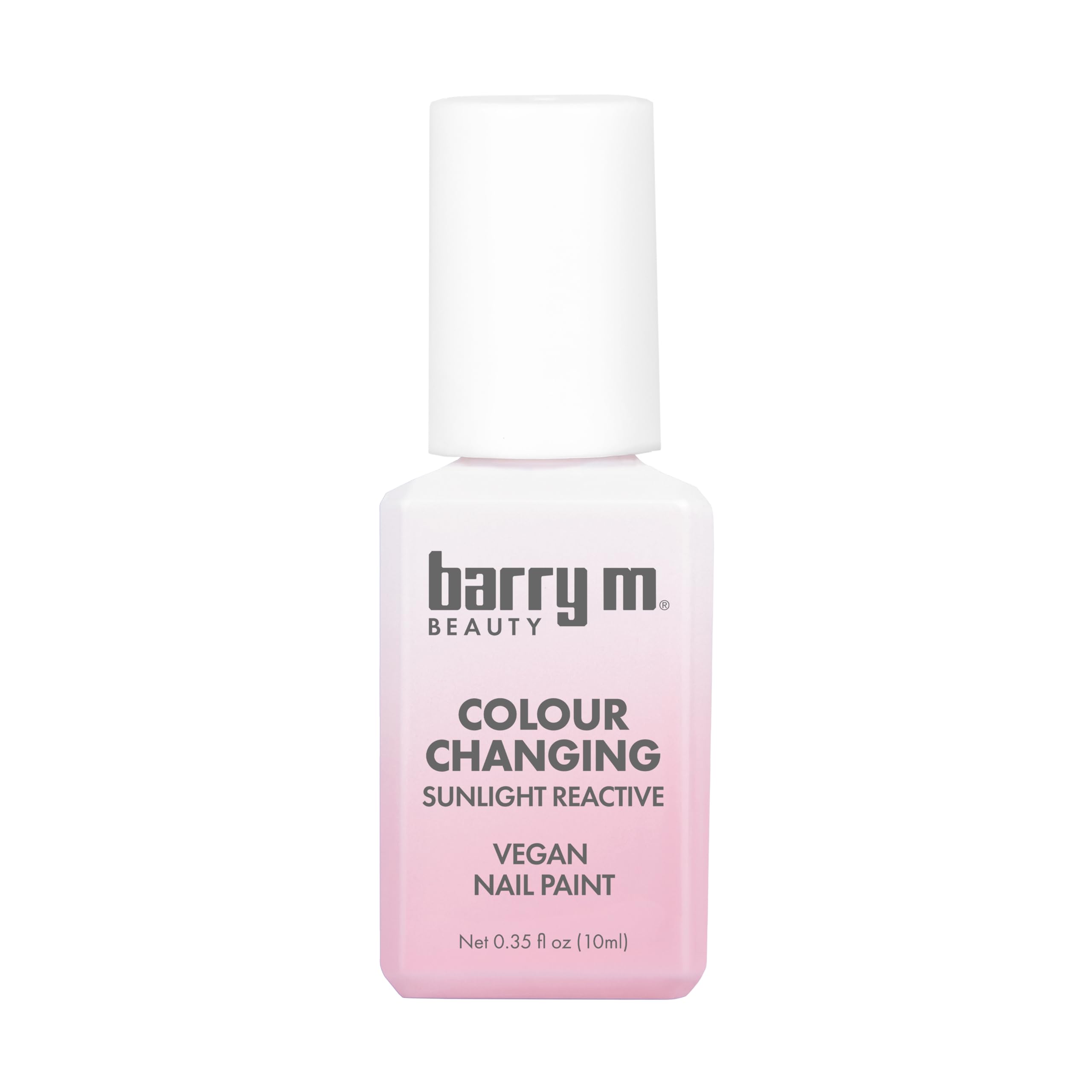 Barry M Colour Changing Nail Polish Sunlight Reactive Nail Paint Dual Shade Shifting Varnish, Two Colours in One Bottle, Vegan & Cruelty Free