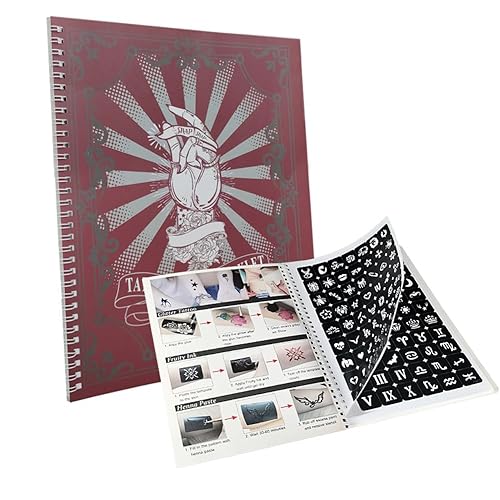 Xmasir Juego de 482 plantillas de tatuaje de henna, 20 hojas de calcomanías temporales de tatuaje de henna, pintura facial, arte corporal, purpurina