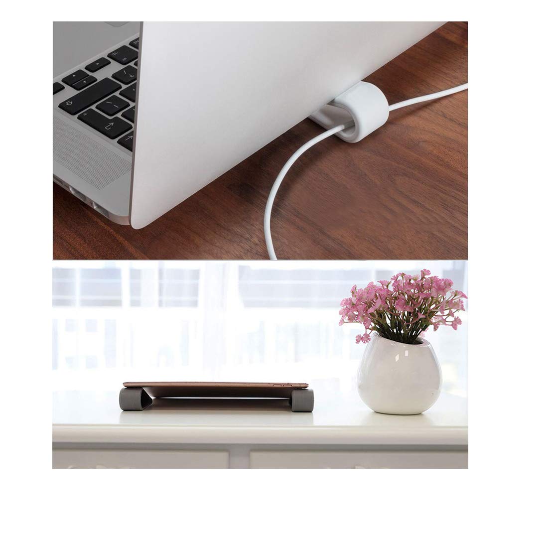 Supporto universale per tastiera del computer portatile, antiscivolo, resistente, in silicone, leggero e stabile