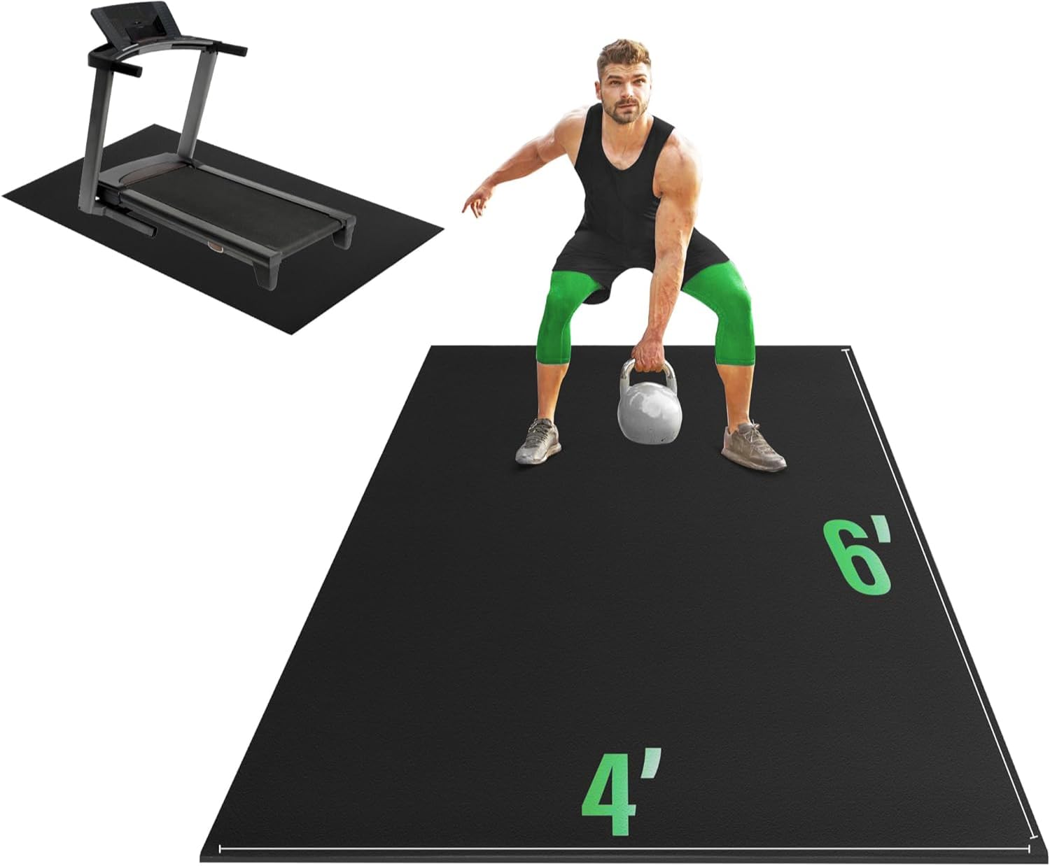 YES4ALL Exercise Mat for Home Gym Fitness Workout Mats