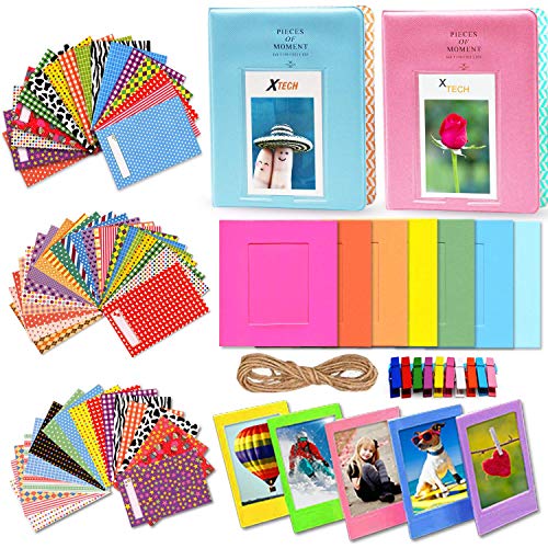 Xtech FujiFilm Instax Mini 9 Camera Accessories Kit Includes: 2 Photo Albums +