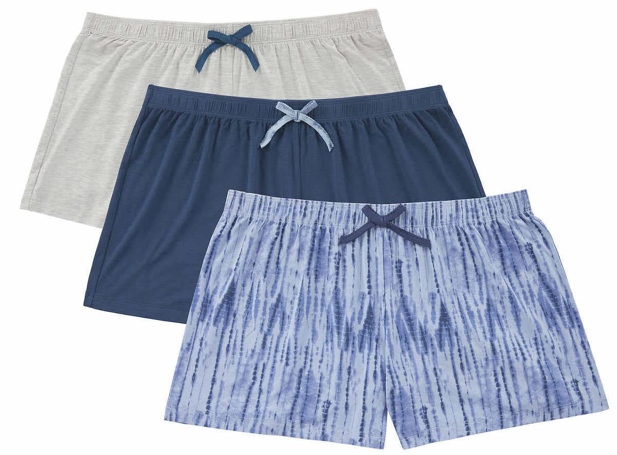 JANE & BLEECKER Womens 3 Pack Sleep Short