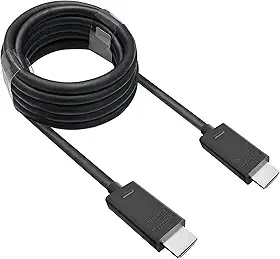 LEVELHIKE Cabo HDMI 2.1 de ultra alta velocidade original OEM para Xbox Series X|S-True 4K resolução até 120 FPS e 8K HDR (5FT/1,5M)