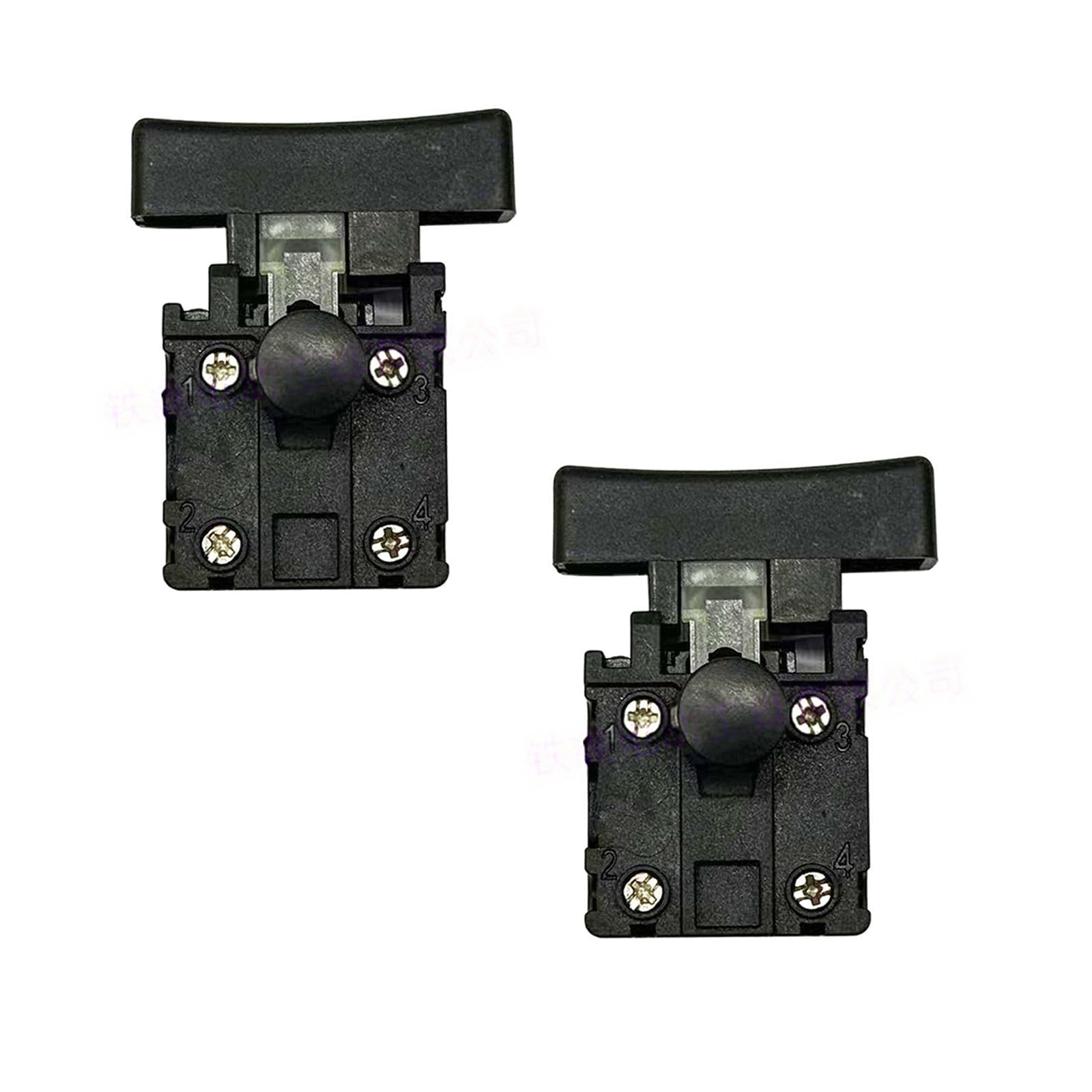 Pxzh Black 2Pcs Replacement Chainsaw Switcher For Electric Chainsaw Woodworking Power Tool Equipment Accessories Electric Scheduler Change