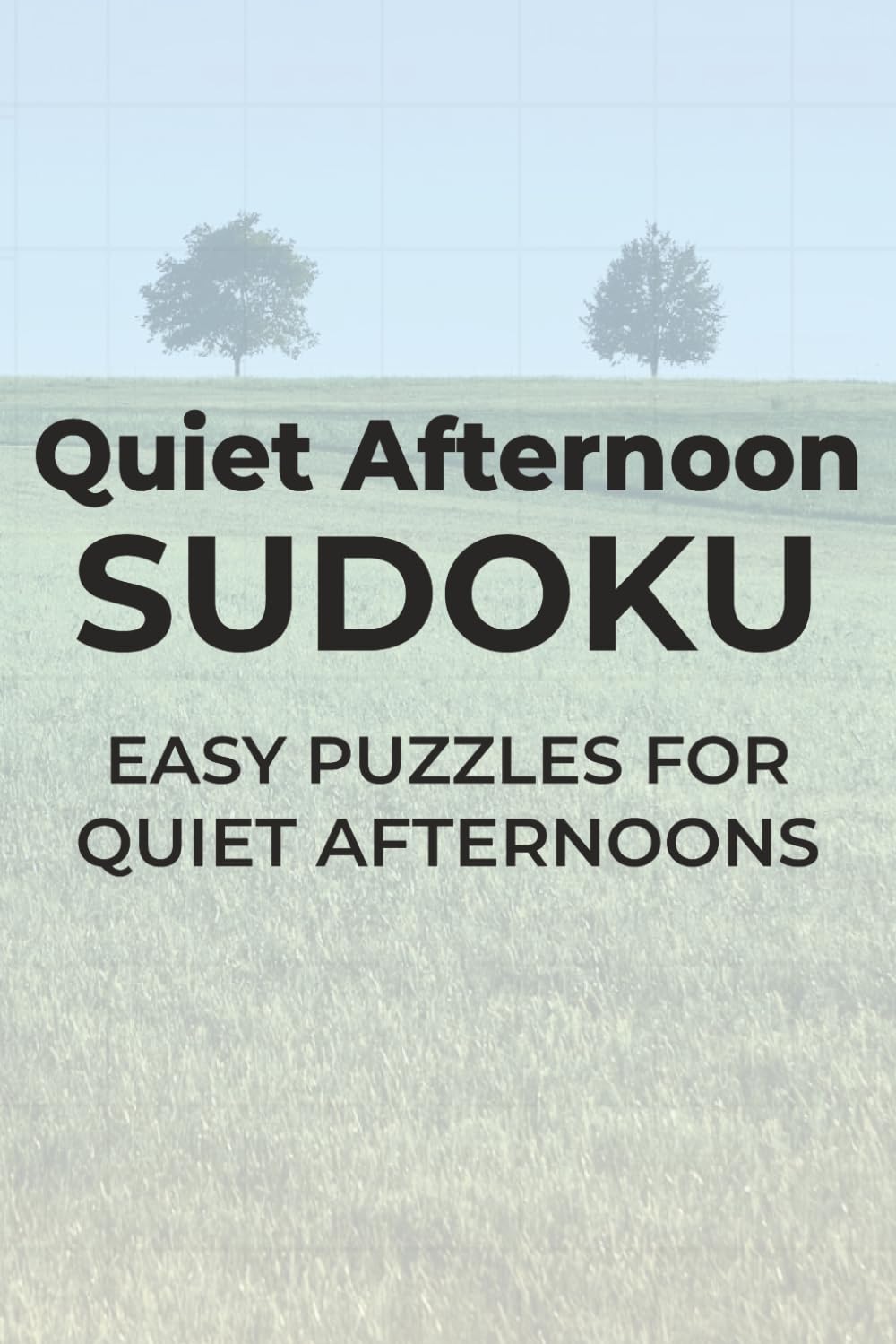Quiet Afternoon Sudoku: Easy Puzzles For Quiet Afternoons | 6x9 inches, 110 pages | 50+ Puzzles | Solutions Included