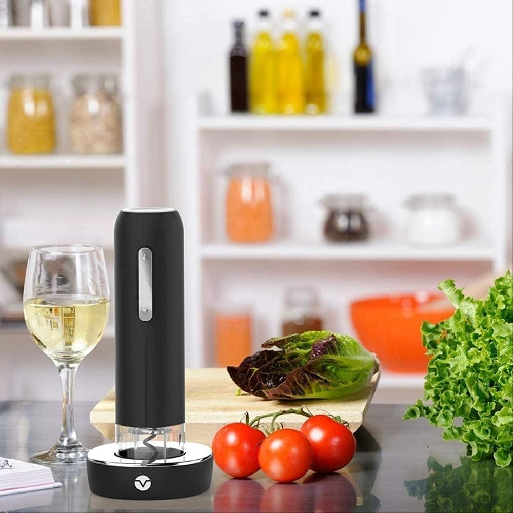 Electric Wine Opener Rechargeable Automatic Corkscrew Wine Bottle Opener,Electric Wine Opener Set,Suit for Home Use or as a Gift