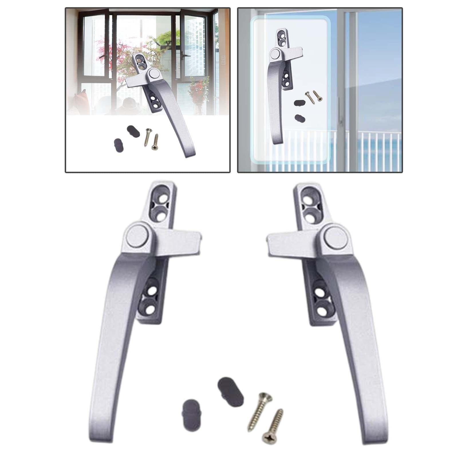 MRKU Maniglie per finestre, Ferramenta per Porte in Alluminio Destra/Sinistra, Finestra a Battente