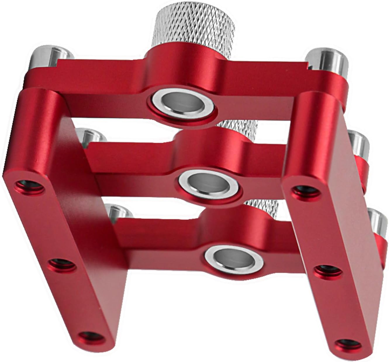 Self Centering Dowelling Jig Woodworking Joinery Hole Drill Guide Wood Dowel Hole Positioner Locator 2-10mm Drill Sleeve