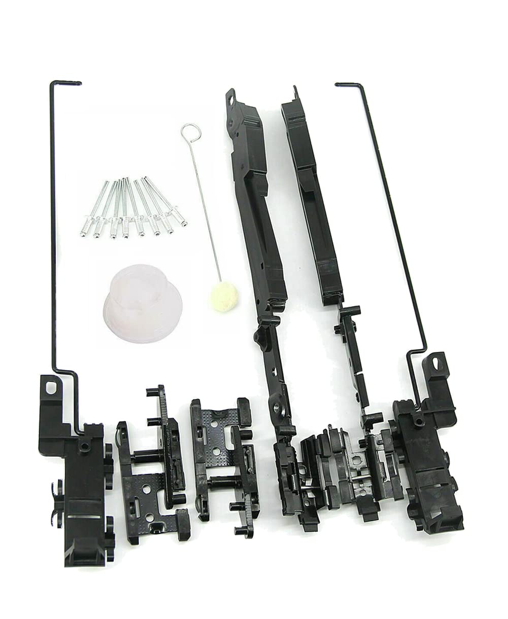 WZruibo Sunroof Track Repair Kit with Ford F150/F250/F350/F450/Expedition Lincoln Navigator Mark LT Aftermarket Track Assembly Parts Replace# 02ESR1201ABK Sunroof Track Assembly