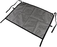 Vista 7 de YIWANG Divisor de mascotas Crossover Vehículo de malla de malla de barricada de división para puerta de sujeción para Land Rover Defender 110 2020