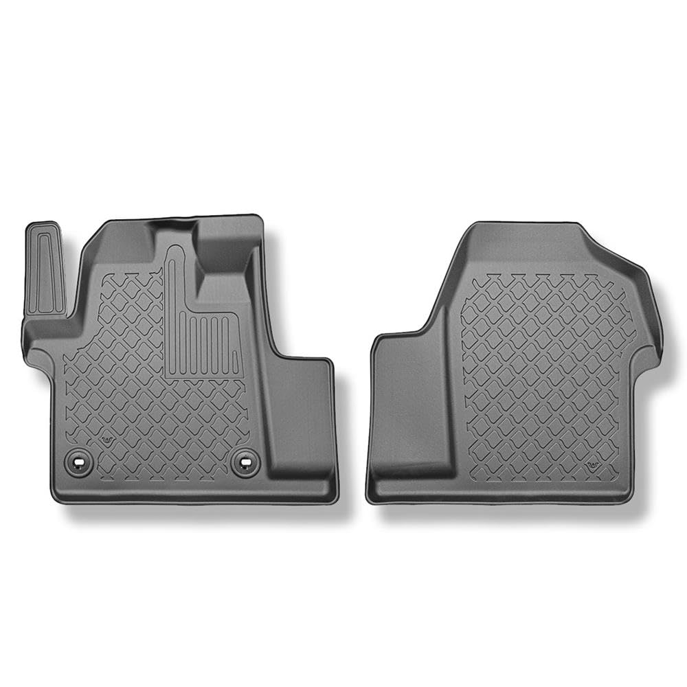 Mossa Tappetini In Feltro Per Peugeot Expert II (2007-2016) – Set 2 Pezzi – Colore Nero – Antiscivolo E Impermeabili