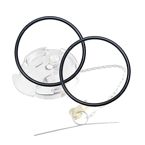 Junta de tapa de combustible mejorada 572.1014.1 para camiones Peterbilt  Reemplazo de arandela de sellado, evita fugas  1 paquete de juntas tóricas