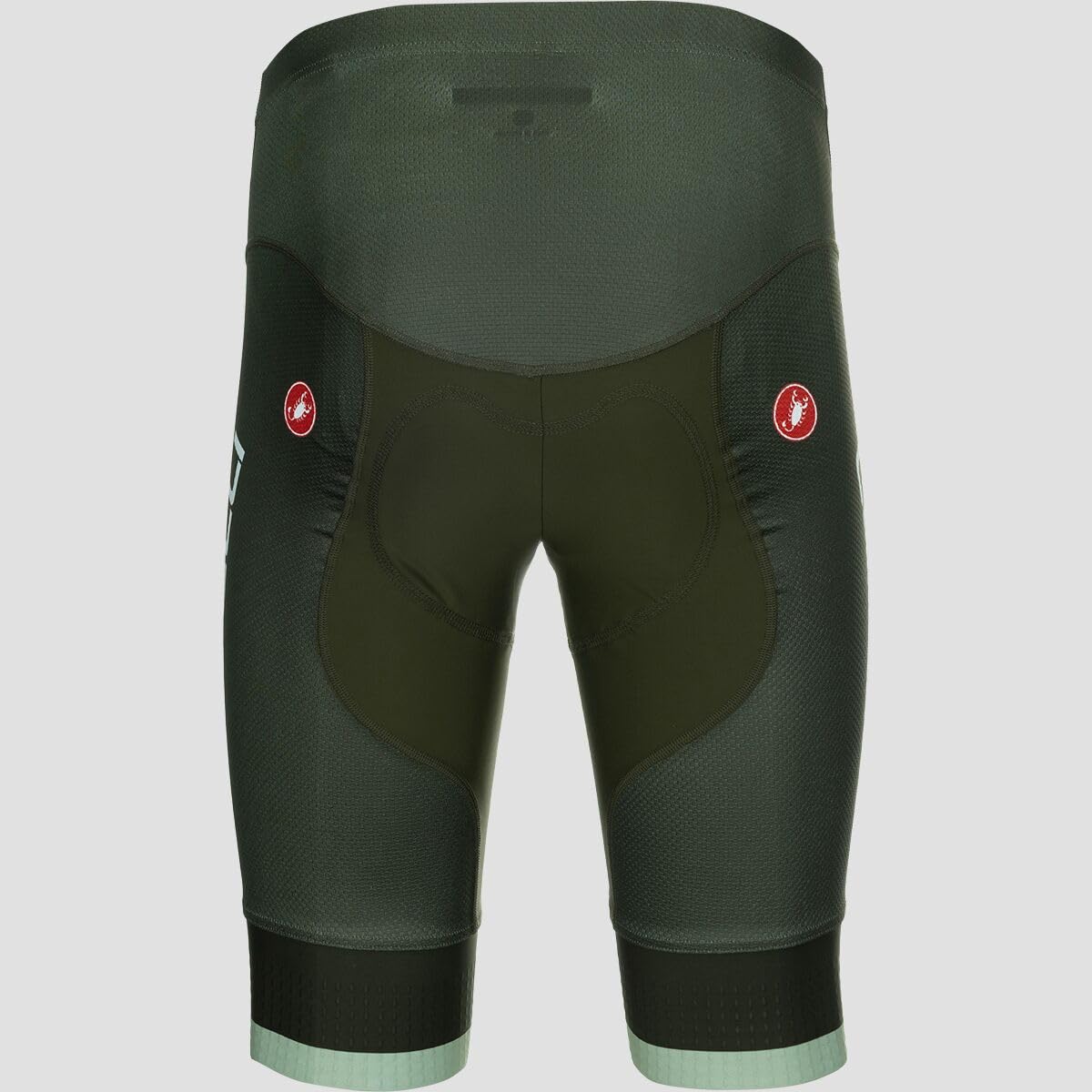 CASTELLI Competizione 2 Limited Edition Short - Men's, Deep Green/Defender Green/Silver Gray, 3XL