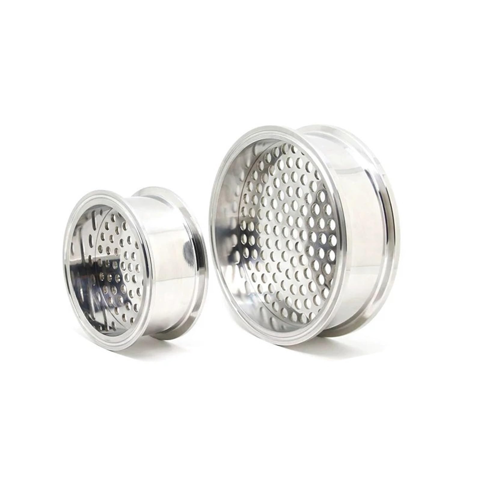 AARTERZZA 1pc 3" Tri Clamp SUS 304 Stainless Steel Double Ferrule Filter Pipe Fitting for Homebrew Beer