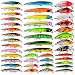 BAIKALBASS Fishing Lures Tackle Kits Hard Baits Minnow Pencil VIB Crankbaits Topwater Floating Lures Assorted Fishing Tackle Sets (007-43pcs)