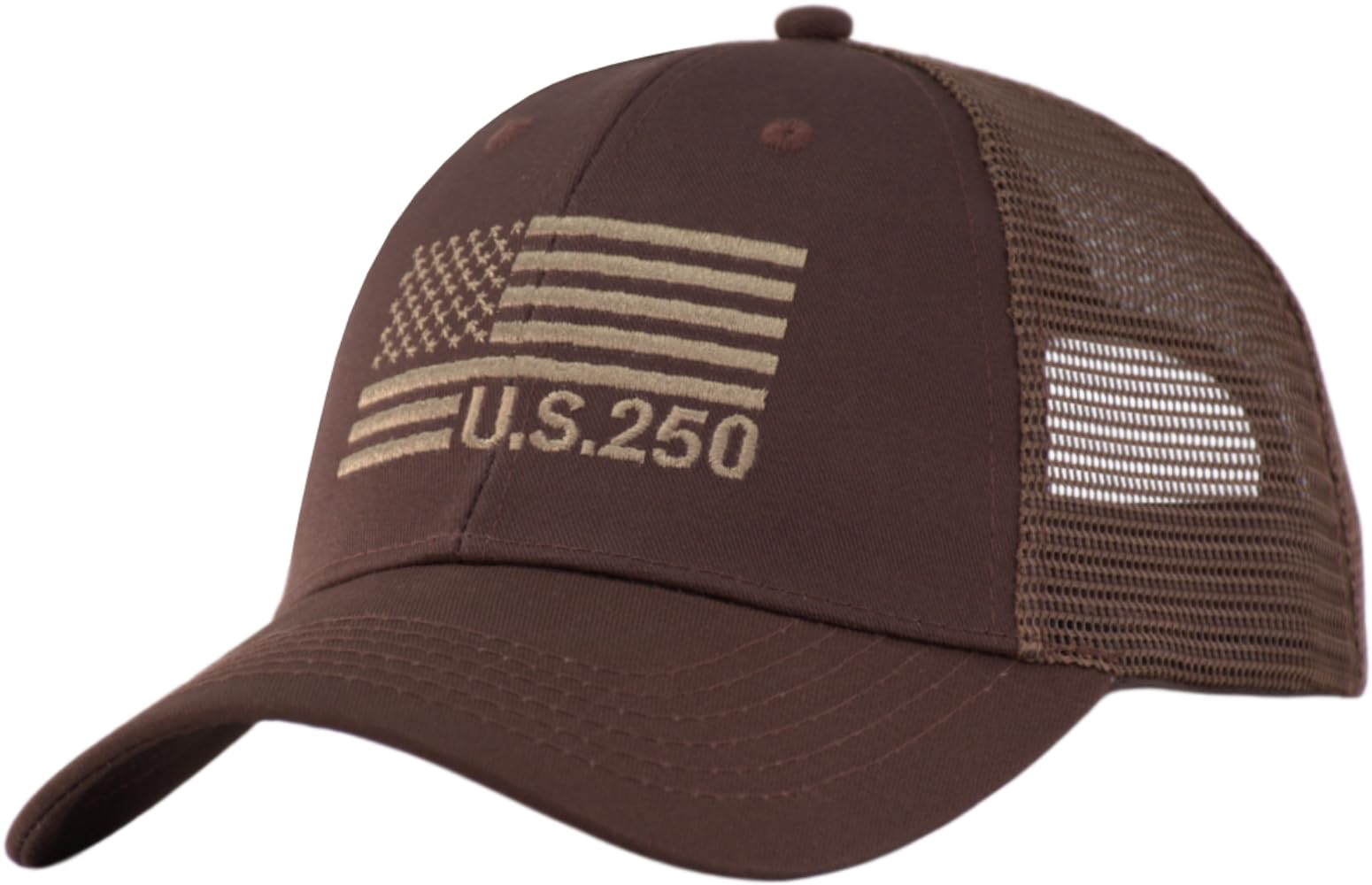 American Flag Trucker Cap, Regular &amp; XL-3XL, Big Head Snapback Patriotic Baseball Hat (Up to Size 8)