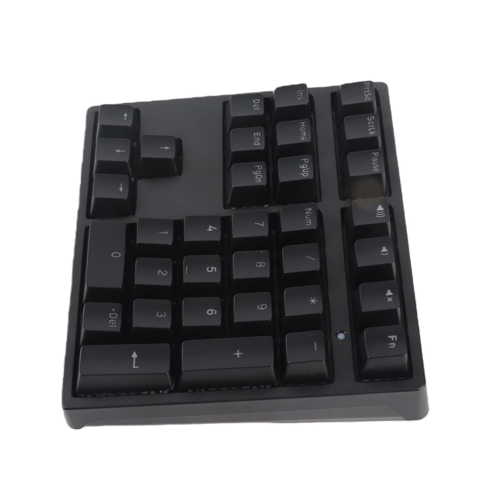 Yunseity Pavé Numérique Mécanique, Clavier Numérique Filaire USB C à 34 Touches avec Rétroéclairage RVB et Interrupteur Bleu, pour Ordinateur Portable et de Bureau (Black)