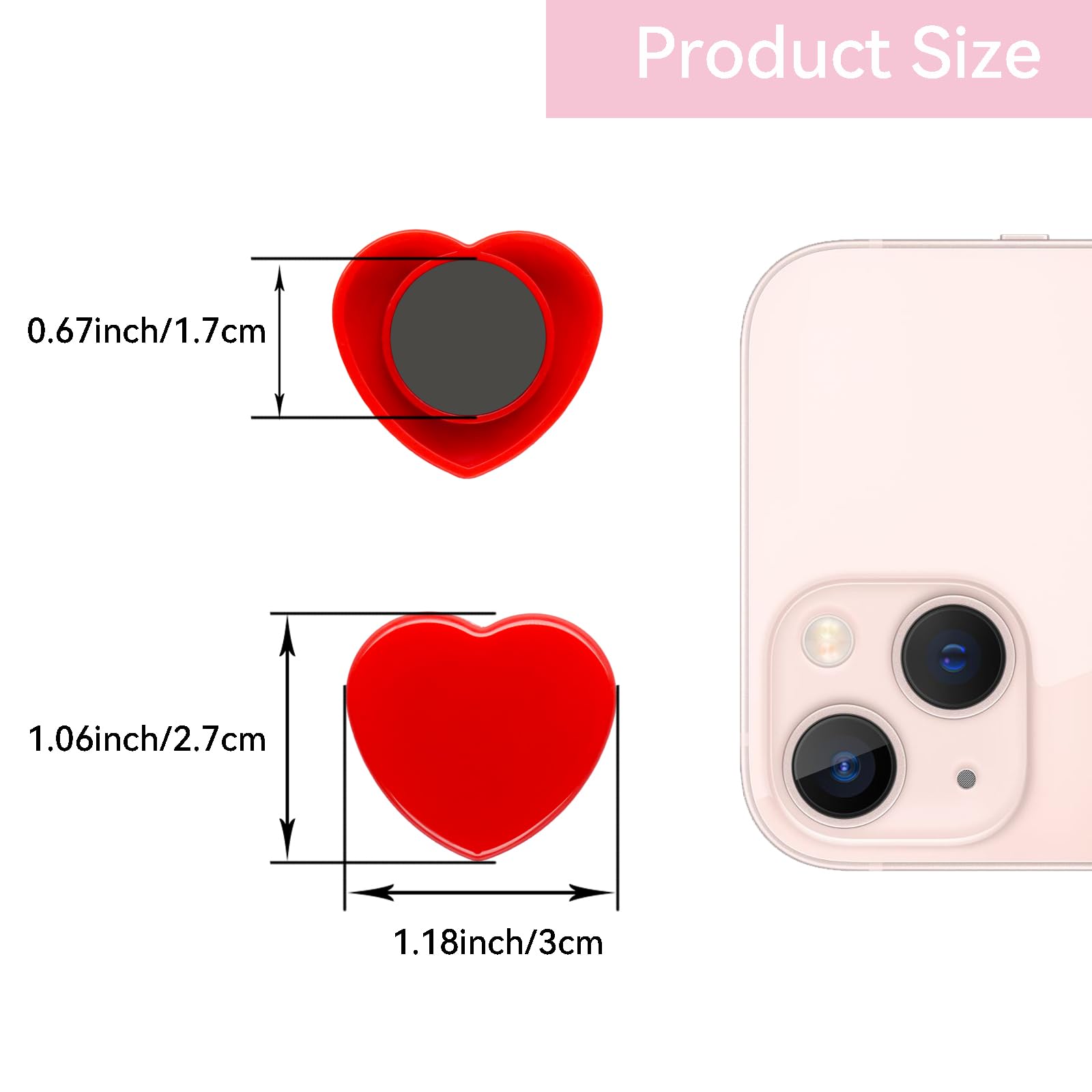 30 Calamite Forti Per Frigo E Lavagna - Magneti Decorativi Colorati, Piccoli Ma Potenti, Per Appunti E Foto - Foto 3