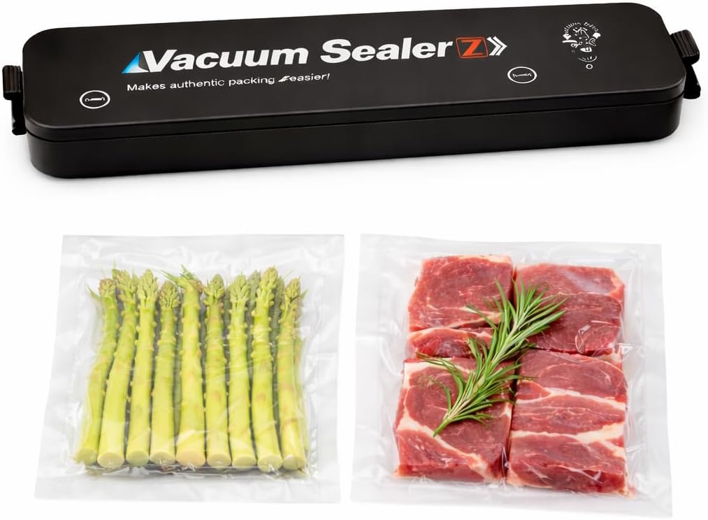 Vacuum Sealer for Food – Keep Food Fresher for Longer, Powerful 60 kPa Vacuum Sealing, Automatic One-Touch Operation, for Dry & Moist Foods, 10 Bags Included - Image 8