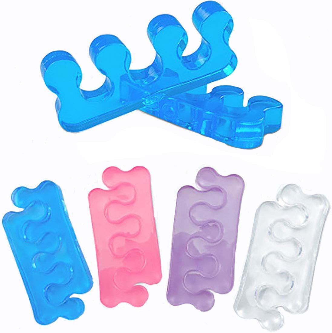 separatore di punta per le dita dei piedi sovrapposte