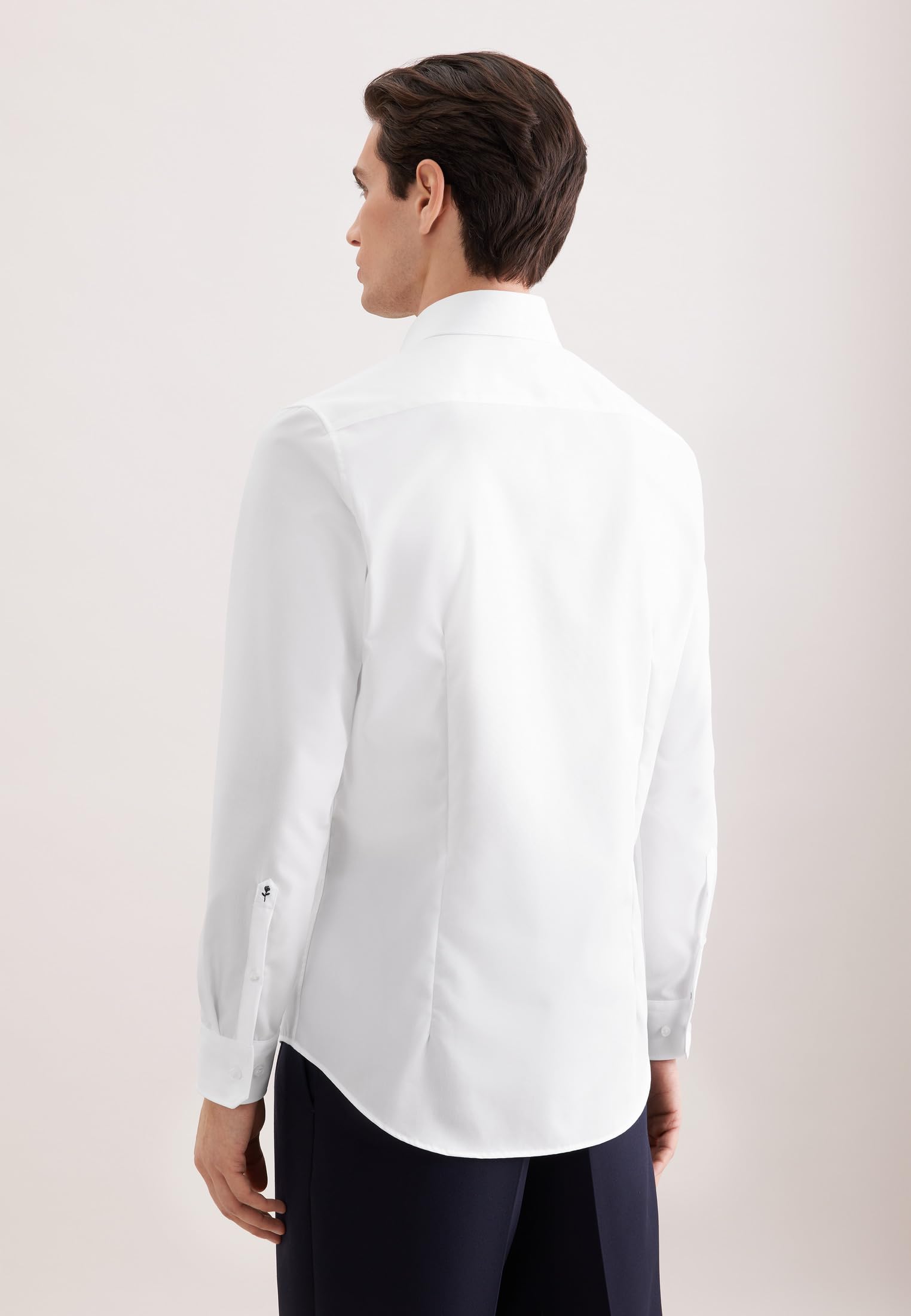 Seidensticker Camicia Business da Uomo - vestibilità Sagomata - No Stiro - Collo Kent - Manica Lunga - 100% Cotone