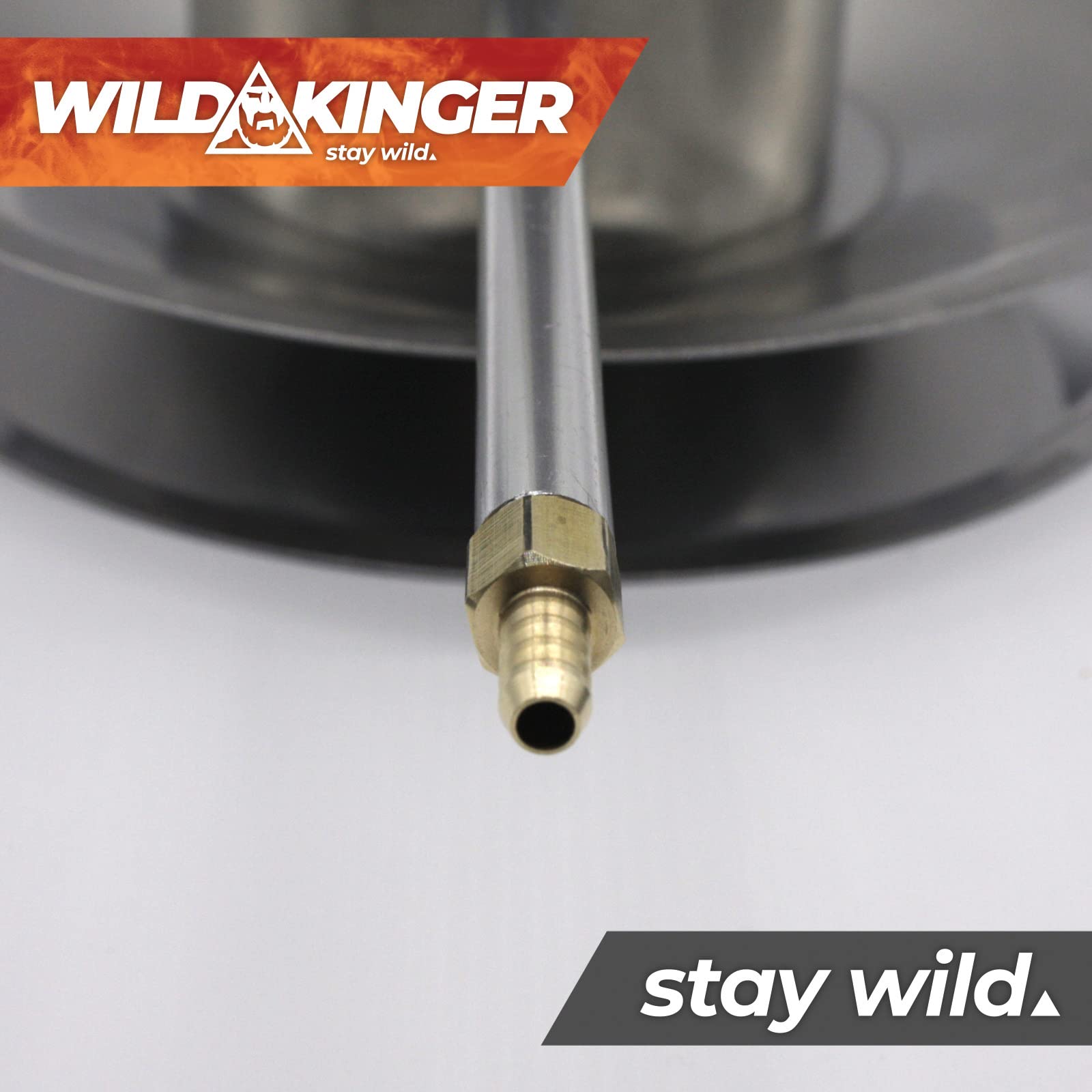 Wildkinger Premium generator zimnego dymu ze stali nierdzewnej, generator zimnego dymu, akcesoria do grilla (generator 50 cm)