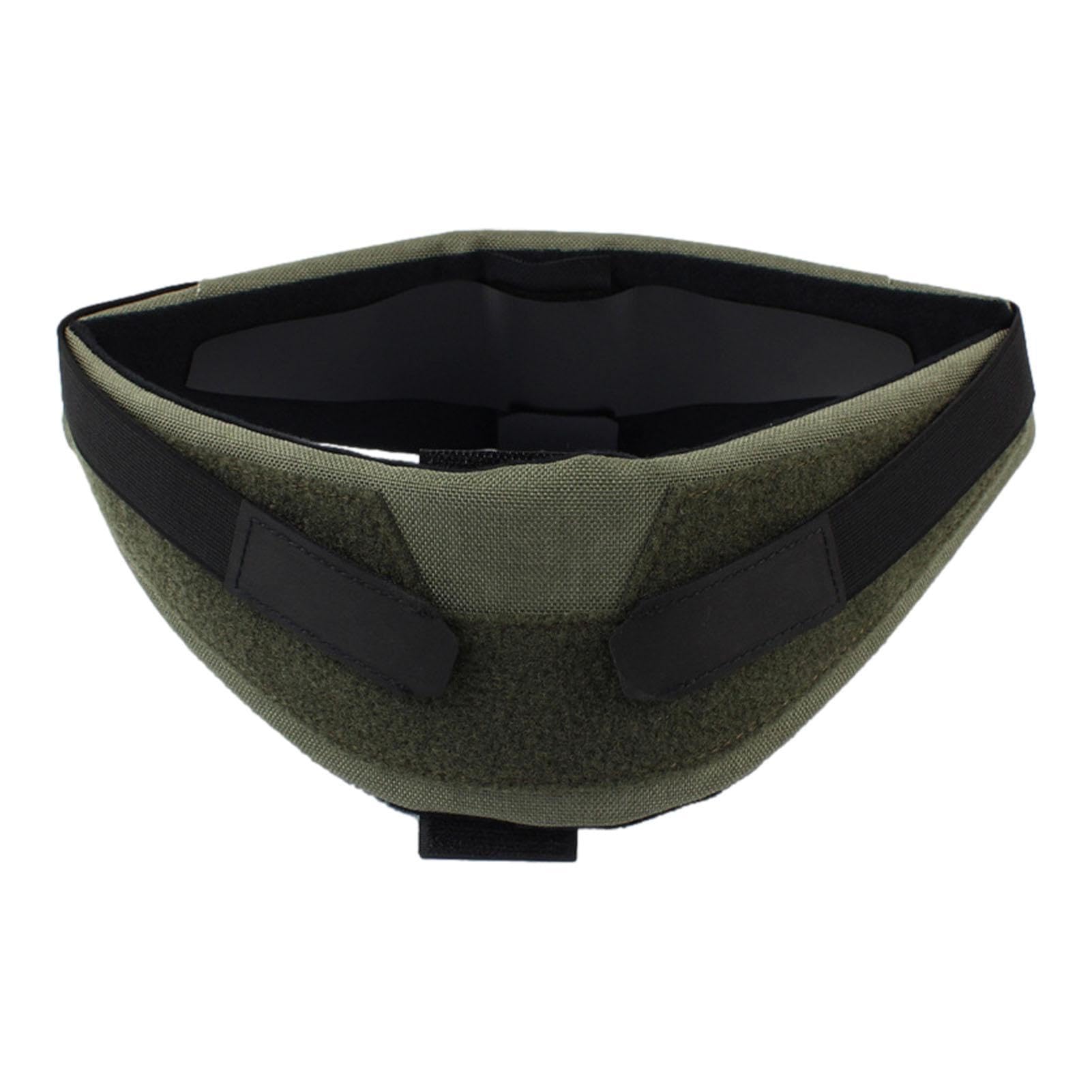 CENRF Airsoft Neck Protector, 1PC Nylon Neck Guard, Balaclavas Headwear, Collar Neck Protection Pads with Skin Friendly EVA Lining, Tacticall Neck Protector, Tacticall Neck Guard for Outdoor, Black