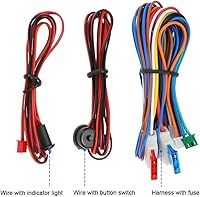 Vista 3 de Shkalacar Sistema de Alarma de Seguridad de Entrada sin Llave para Coche, Sistema Universal de Seguridad para Vehículos, Protección contra Robo