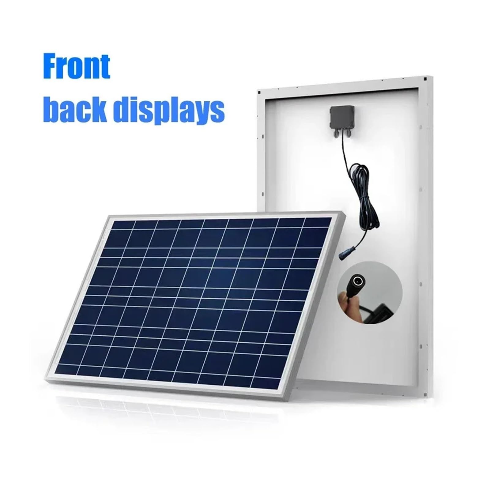 Kit de panel solar fotovoltaico de 1000W, 500W, 12V, cargador de panel solar con controlador 100A, adecuado for baterías rápidas en hogares/camping/RV | 2PC Controller kiTS