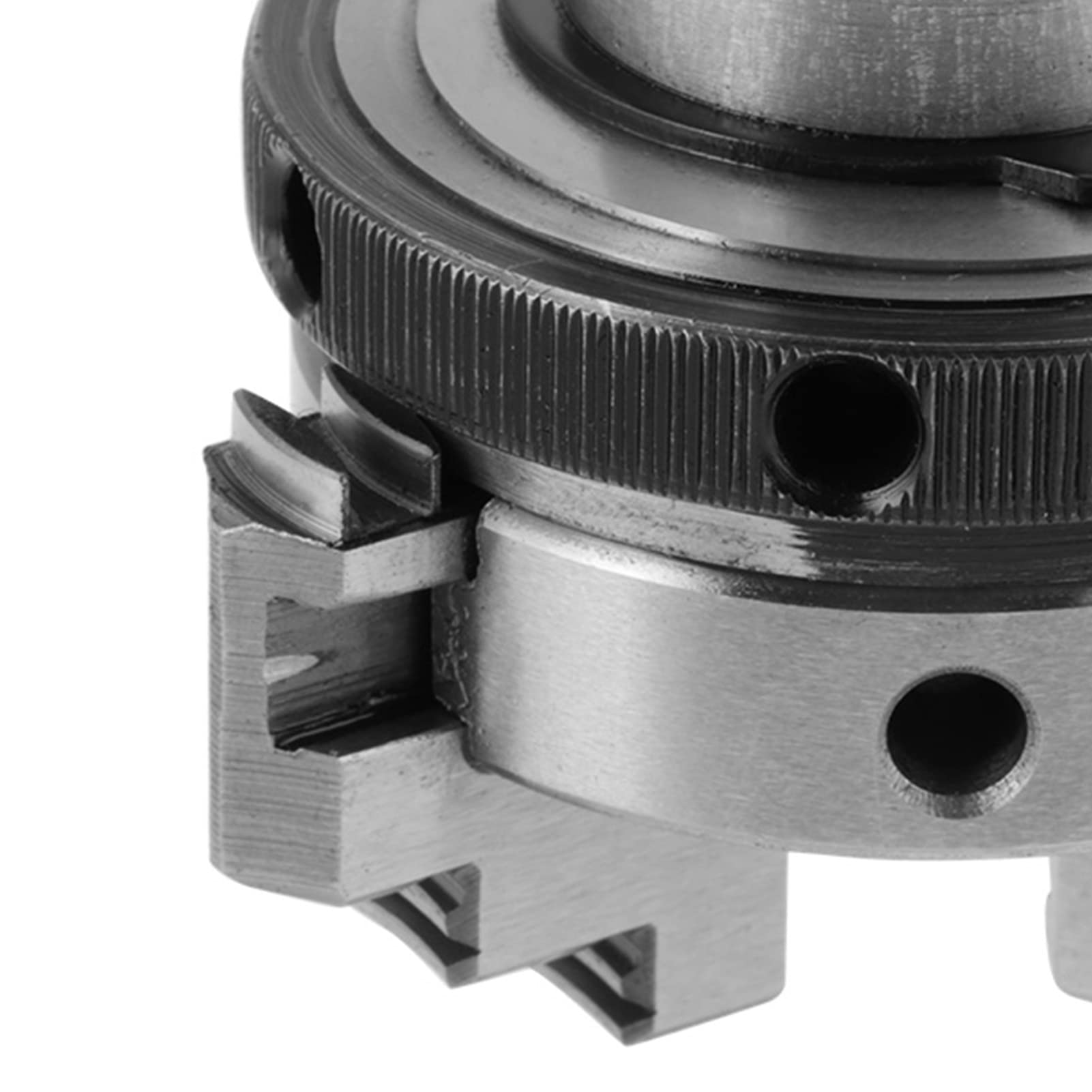 Portabrocas de desplazamiento de 50 mm K01 50 Portabrocas manual para carpintería con 3 mordazas Construcción de acero de alta dureza para procesamiento de metales no ferrosos y