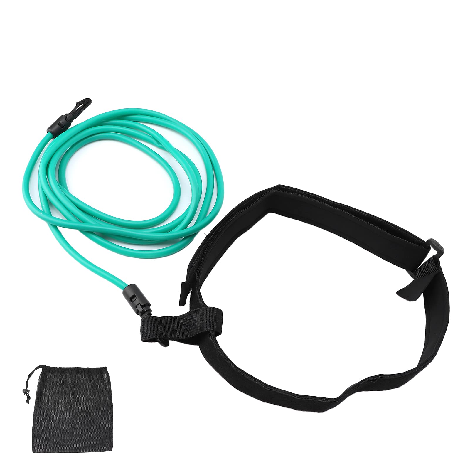 Generic Swim Tether, Swim Training Belt Swimming Equipment Static Swimming Belt Swim Resistance Belt Bungee Cords for Pools for Adults'-picture-57