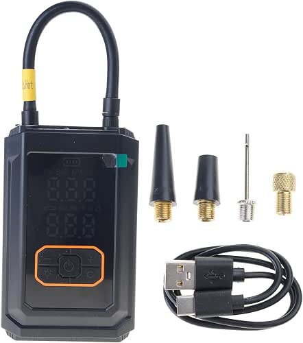 Aluminum Electric Air Compressor 150PSI Tire Inflator with LED Light