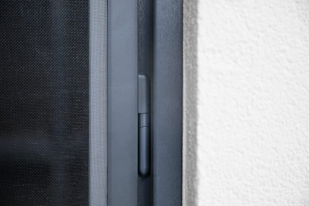 Schellenberg 70109 Zawias moskitiery aluminiowy, antracyt