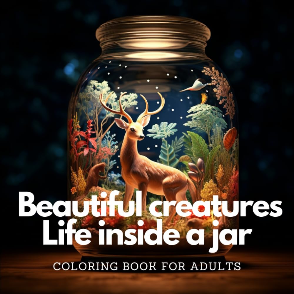 Beautiful Creatures: Life Inside a Jar (Coloring Books)