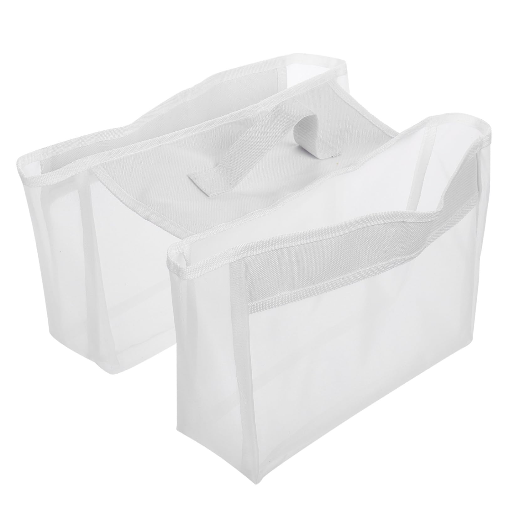 MUCKLILY Mesh Bath Toy Organizer Hanging Net Storage for Bathtub Bathroom Bag for Boy Girl Toys Airy Design for Quick Drying Easy Access for Play Areas Boy Girl Room