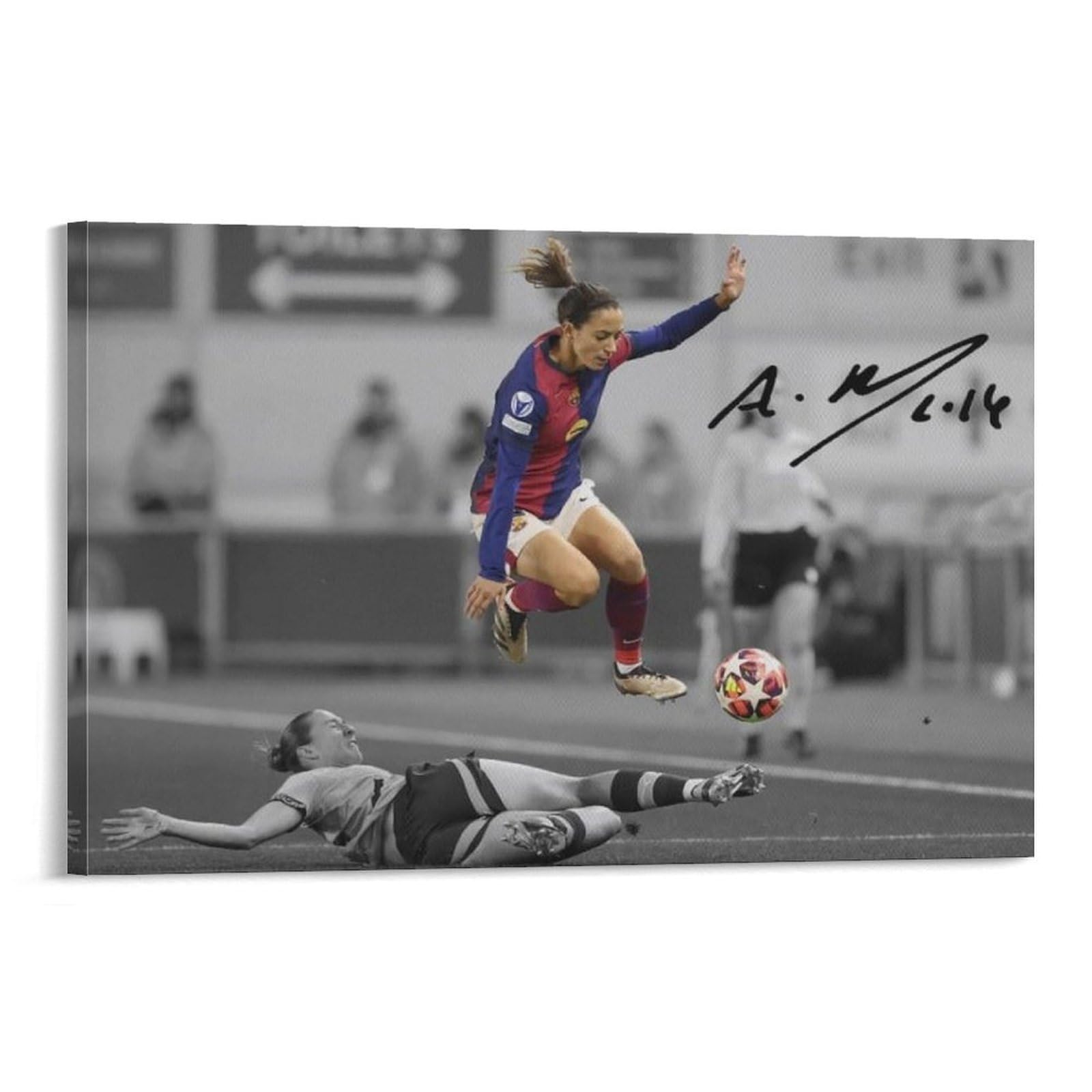 FCOIN Aitana Bonmati Canvas Poster Canvas Wall Art Poster Decorative Modern Home Print Picture Artworks Posters 24x36inch(60x90cm)