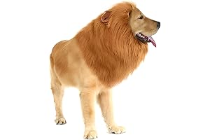 Dog Lion Mane Costume, Large Dog Lion Mane Costume For Medium to Large Size Dogs