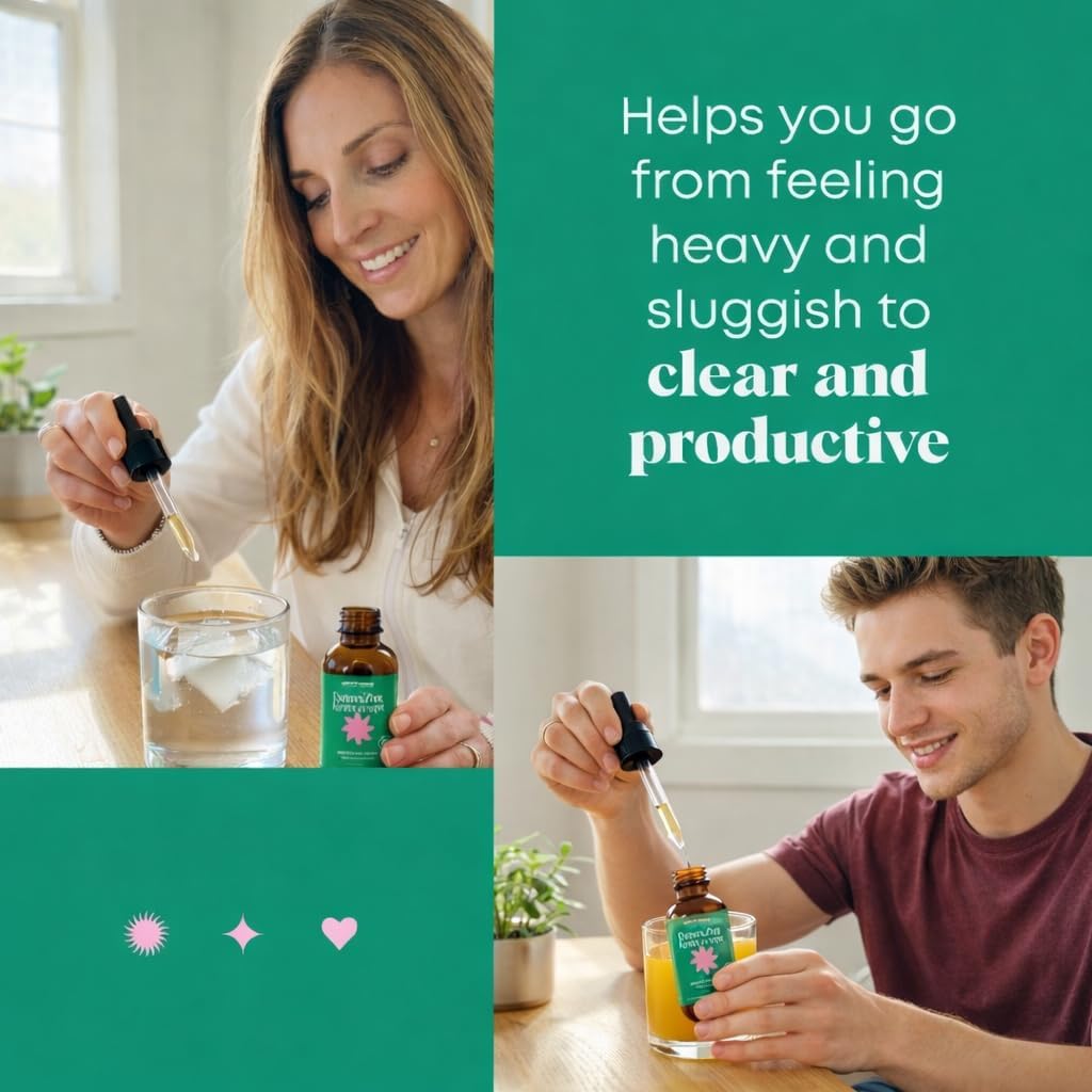 JoySpring Zeolite Drops for Adults – Liquid Zeolite Clinoptilolite with Vitamin B12 & Vitamin D3 – Sugar-Free Daily Formula for Memory & Focus Support | 60-Day Supply | USA Made