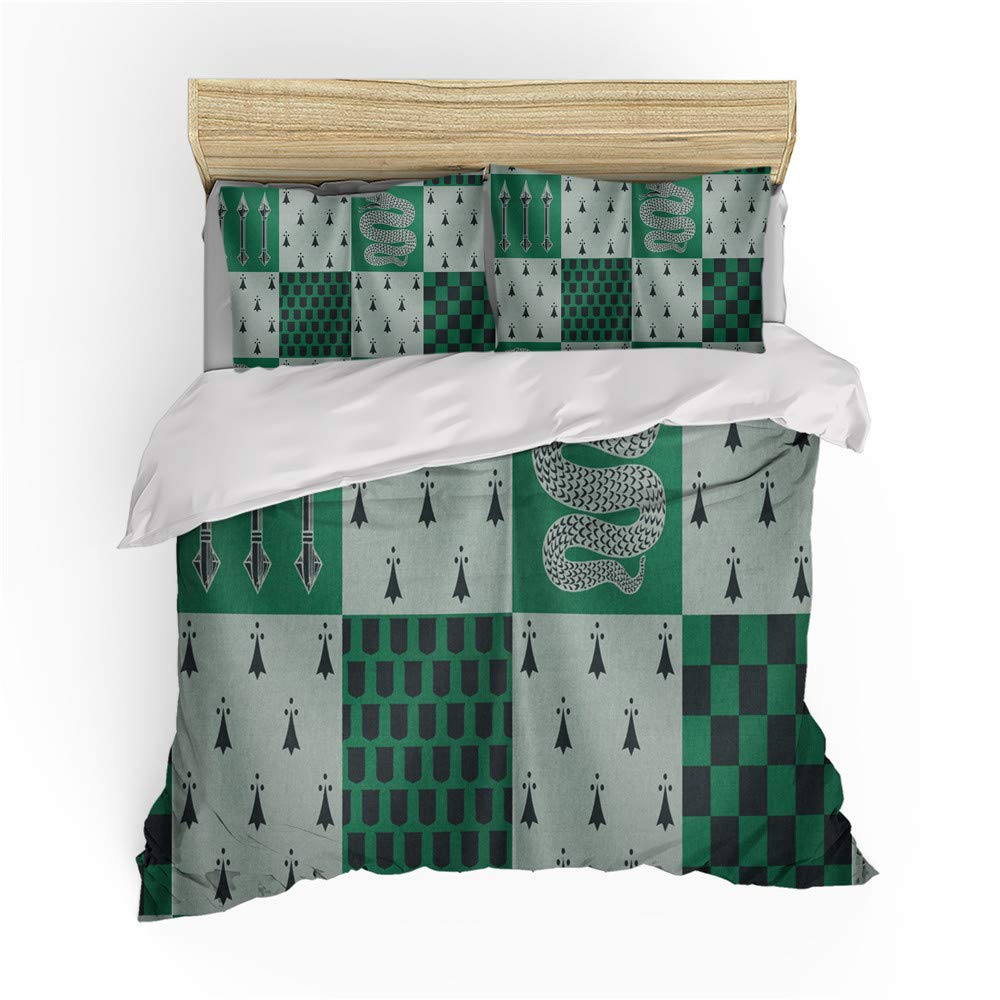 Housse de couette Harry Potter 220x240 en microfibre pour transformer une chambre d'ado en dortoir