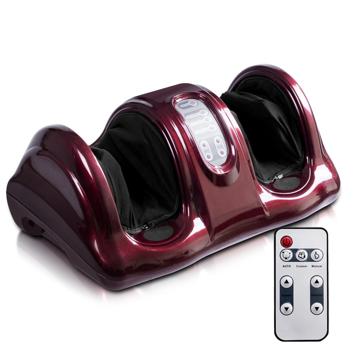 GORELAX Foot Massager Machine, Deep Tissue Kneading Foot and Calf Massager for Plantar Fascitis with Remote Control, Shiatsu Electric Feet Massager for Pain Relief, Increases Blood Flow Circulation