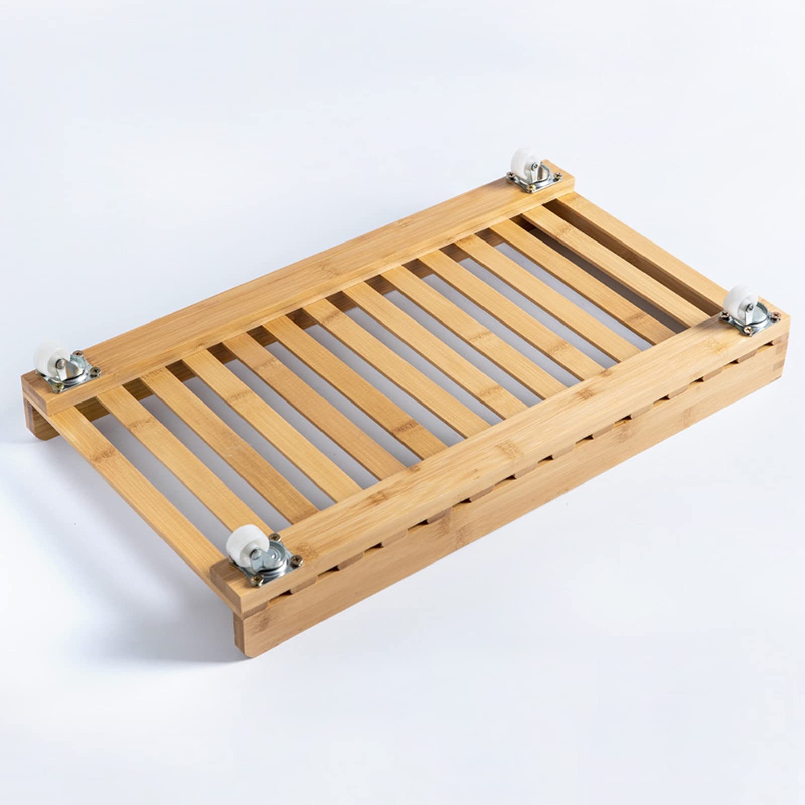 Carrito de Soporte de CPU ordenador personal Bracket de host móvil UPC El soporte con el soporte del piso de la caja de host de escritorio bisel de tres lados con 4 ruedas de lanzador se adapta a la m