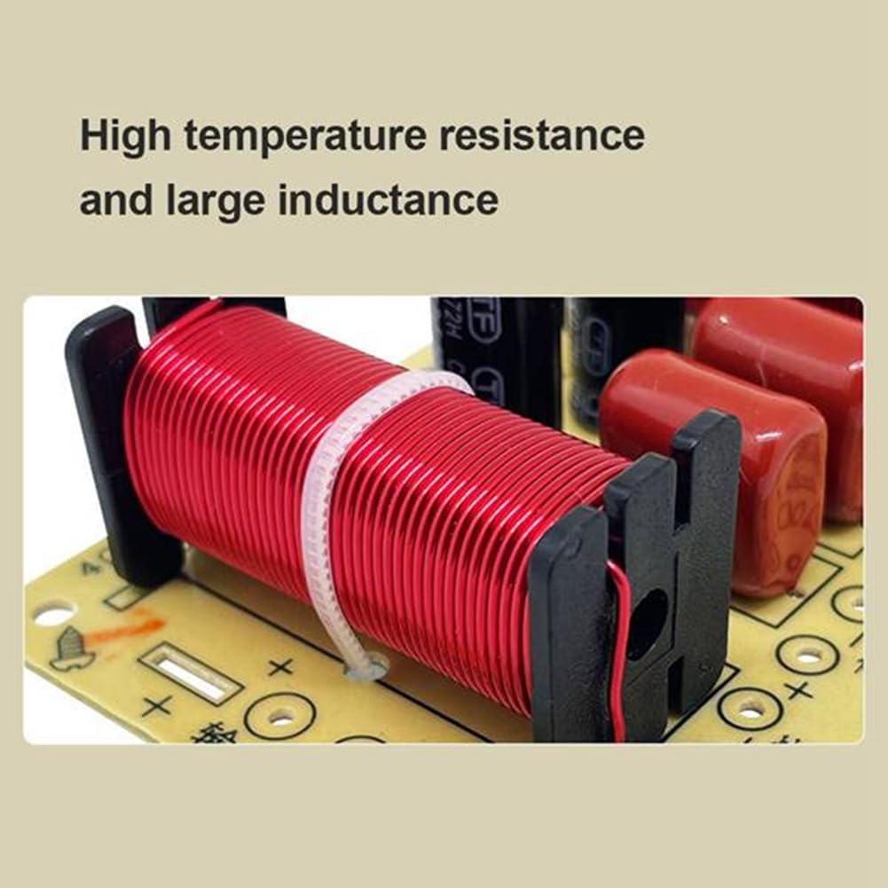 Modulo Filtro Crossover HiFi da 150 W Divisore di Frequenza per Altoparlanti A 3 Vie per Altoparlanti Domestici DIY Alti