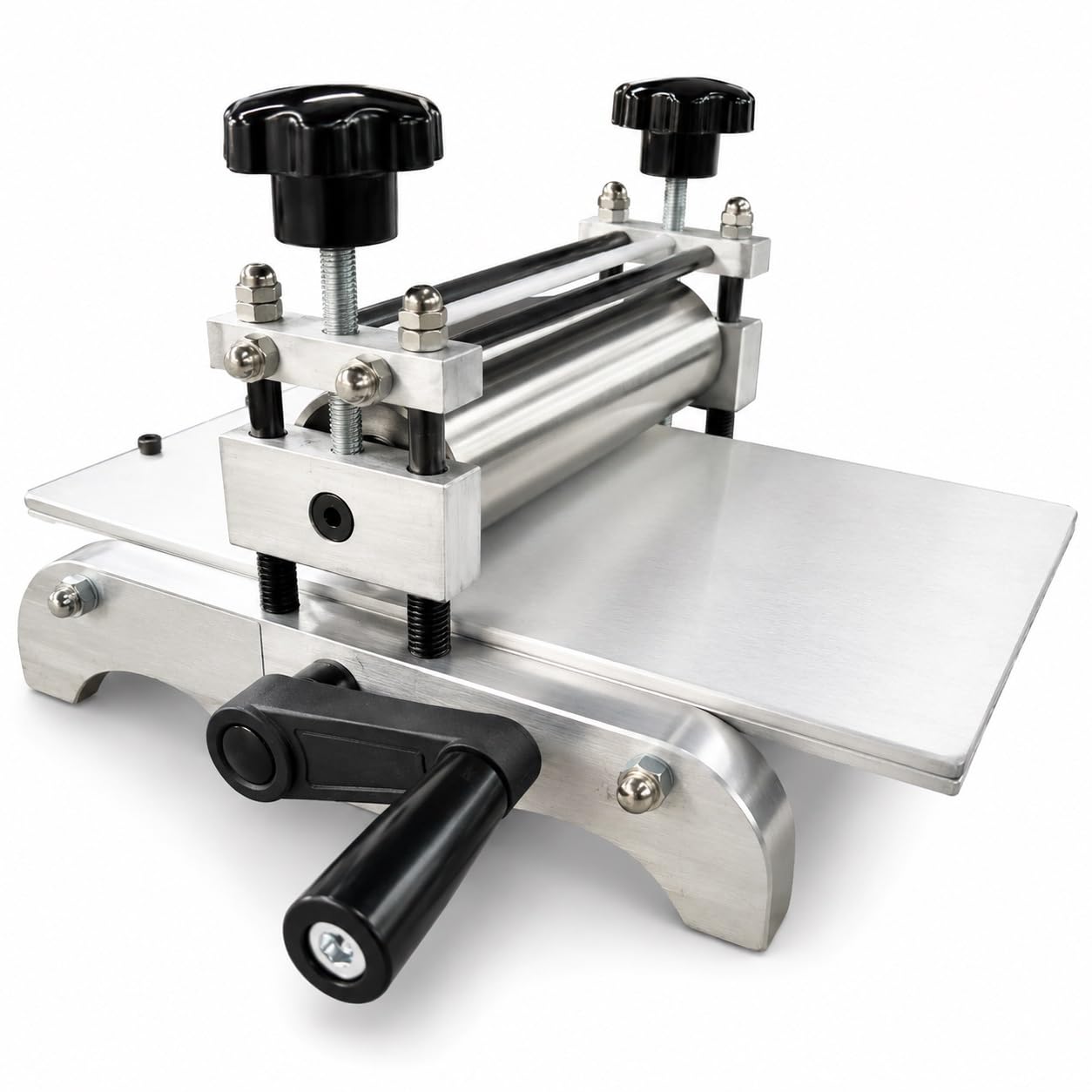 Tischgravurpresse, Manuelle Ätzmaschine, Ätzpresse für den Druck | Einstellbare Rollenhöhe, Klarer Druck, Ganzmetallkonstruktion, für Kupferplatten und Holzschnitt